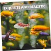 Kisangel Floating Fish Aquarium Decoration Adorable Ceramic Fish Tank Ornament