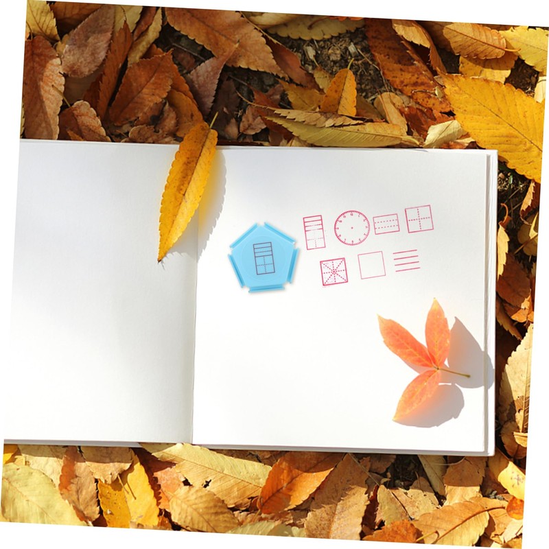 Kisangel Multifunctional Sided Teacher Grading Stamp for Blue Motivation Stamp