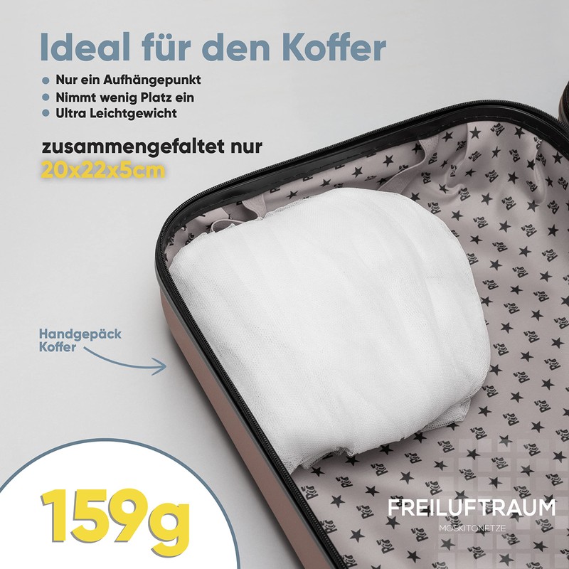 Mosquito Nets for Cots, Single, Double (Round Single, Blue)