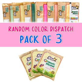 zest 4 toyz Gulal for Holi Rangoli Color Powder Gulal Herbal Natural Skin-Safe and Non-Toxic (Assorted Colours) - Pack of 3-80 Grm Each