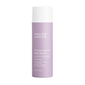 Paula's Choice 5% Niacinamide Body Serum Treatment with Vitamin B3 & B5, Lotion for Discoloration, Redness, Wrinkles & Fine Lines and Uneven Tone on Body, Chest, Arms & Legs, For All Skin Types Including Acne-Prone, Fragrance-free & Paraben-free, 4 Fl Oz.