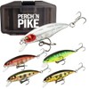 Wobblers Set of 5 for Trout & Bass, 5.5 cm,