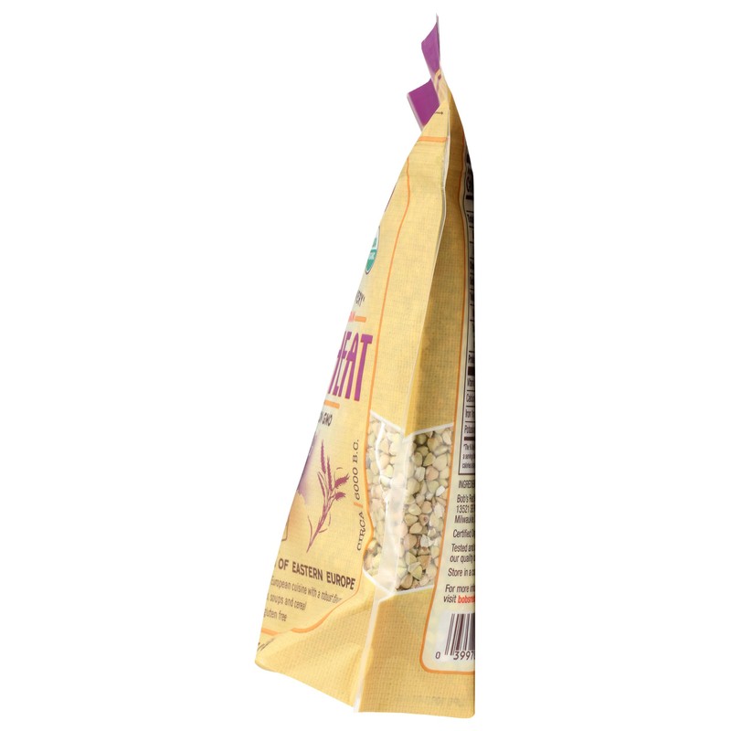 Bob's Red Mill Organic Gluten Free Buckwheat Groats, 16oz (Pack