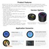 Waveshare ESP32-S3 1.85inch Round LCD Development Board, 360×360, Supports W-F