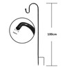 XFF Shepherds Hook,Adjustable Shepherd Hook,39 Inch high 0.8 Centimeter Thick