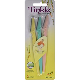 Tinkle Pack of 3 Eyebrow Shapers Razors Shavers Shaving Grooming Trimmers …