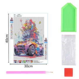 VARHHUXHA DIY 5D Diamond Art Painting Kit Art Diamond Art Painting Full Diamond Crystal Rhinestone Craft Kit for Home Wall Decor Gifts