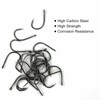 100x Chemically Sharpened Octopus Fishing Hook, Fishing Tackle 3-12# Small
