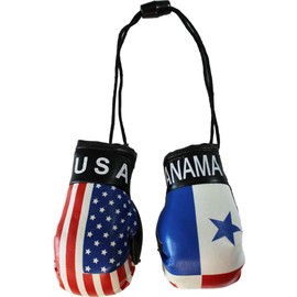 Flagline USA and Panama - Mini Boxing Gloves