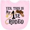 inktastic Yes, This Is My 1st Rodeo- Cowboy Hat with