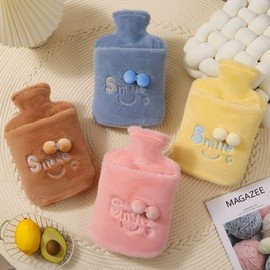 Jagwang Smile Insulated Water Bag 2L Insulated Cold Portable Hot Water Pack Promotional Item Ice Pack Character hot pack blue