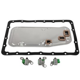OCPTY A340E A343F Transmission Shift Solenoid Filter Gasket Kit with TCC Lock Up Solenoid 85420-30110 35330-60030 for Toyota 4Runner/ Tacoma 2000-2004, for Toyota Land Cruiser 2000-2002