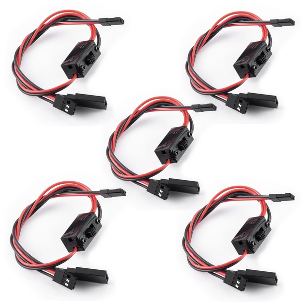 WEFEINO 5Pcs JR Style 3 Way Power On Off Switches