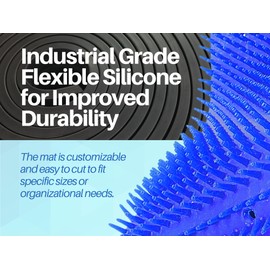 Silicone Mat for Cassette of 5 Blue for Autoclave Sterilization Cassette Tray Surgical Dental by Artman Instruments