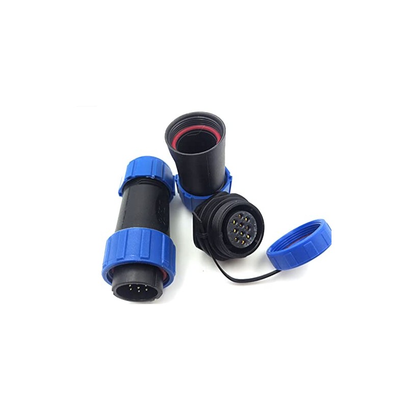 SZJELEN SP21 2Pin-12Pin Panel Mount Aviation Cable Connector Plug Socket,Waterproof
