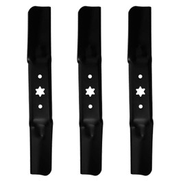 Adozsb 942-05056a Lawn Mower Medium Lift Blades Compatiable with Troy-Bilt MTD 942-05056a 942-05056 742-05056a Mustang 54 XP Super Bronco Craftsman T310 T3200 T8400 XT1-ST54KH 54" (Pack of 3)