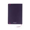 Fabriano Ispira Soft-Cover Notebook, 5.8" x 8.3", A5, Lined, Purple