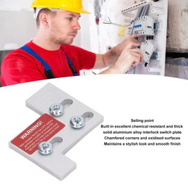 Pyhodi Generator Interlock Kit Compatible with GE 150 or 200 Amp Panels, Safe Power Generation,Long Lasting Use, Easy Installation, 1 1/4 Spacing, Professional and Interlock Kit, PYHODI05GV3A8MDZ