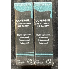 COVERGIRL x2 Covergirl Exhibitionist Lid Paint 160 NIGHT, NIGHT Waterproof Cream Eyeshadow