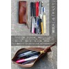 atelierCODEL Pencil Case, Leather, Tochigi Leather, Premium Leather Texture, Hand