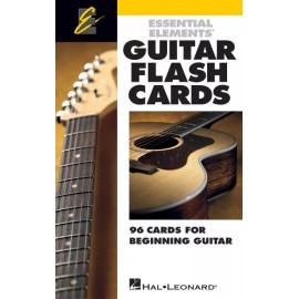 Essential Elements Guitar Flash Cards - 96 Cards for Beginning Guitar 000865000
