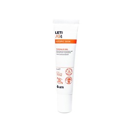 LETI AT4 Eyelid Gel - Instant Care for Dry or Irritated Eye Area, Relieves Itching and Reduces Swelling Around the Eye, Moisturising, Also for Lideczema, 15 ml