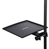 Rannsgeer Heavy Duty Metal Square Tray for Speaker Stand and