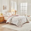 Joyreap Twin Comforter Set for Girls, 3pcs Fluffly Velvet Flannel
