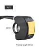 7/8 Inch Motorcycle Handlebar Switch Control, LED Headlight On/Off Switch