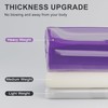 AmazerBath Purple Shower Curtain Liner Luxury, EVA Soft Clear Heavy