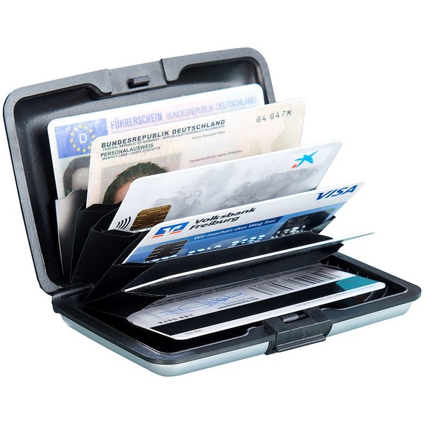 Xcase Card safe: Elegant Aluminium RFID Card Case, Protection for