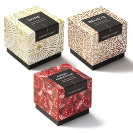 Compendium ThoughtFulls Pop-Open Cards — 3-Pack of Shine, Believe, Merry Christmas — 90 Pop-Open Cards, Each with a Different Message Inside