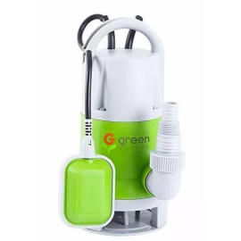 Green Expert 1/3HP Portable Sump Pump Submersible Max 2113GPH High Flow with Tet