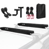 Abahub Soft Roof Rack Pads with 2 Tie Down Straps,