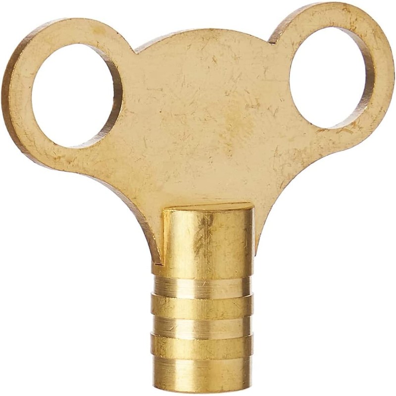 Nartel® Radiator Plumbing Bleed Bleeding Key Keys Solid Brass Vent