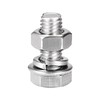 sourcing map M8 x 20mm Hex Head Screws Bolts, Nuts,