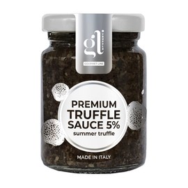 GL Truffle GOURMET LINE Premium Minced Black Truffle Sauce (90 gm) (3.17 oz), Truffle Zest, Salsa Tartufata, Black Truffle Pate Spread, Seasoning, An Indulgent Delight from Italy