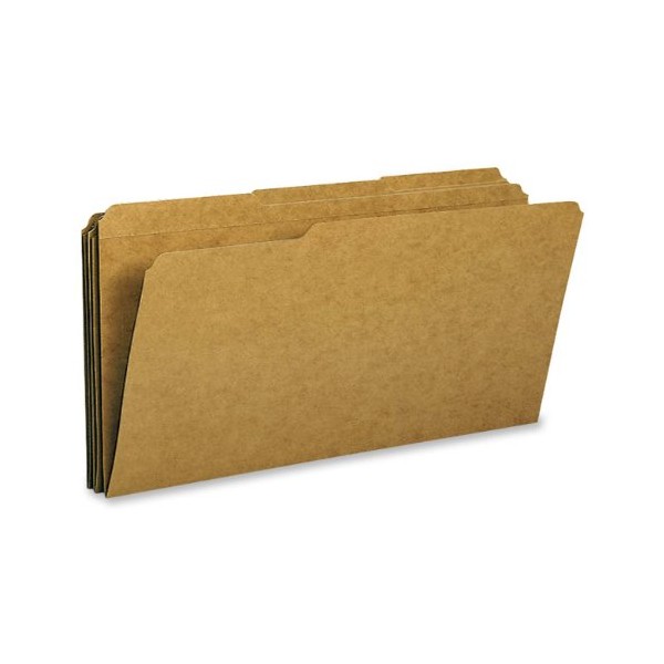 Smead File Folder, Reinforced 1/3-Cut Tab, Legal Size, Kraft, 100