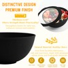 Homienly Wheat Straw Bowls with Lids, Unbreakable 40 OZ Salad