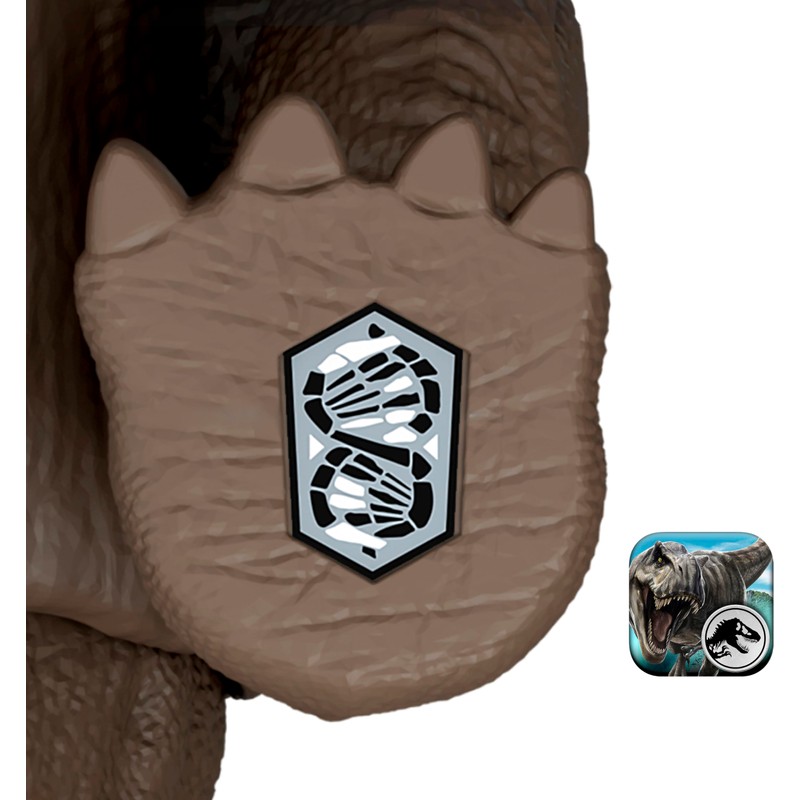 Mattel Jurassic World Rebirth Gigantic Thrashers Eotriceratops Dinosaur Figure Toy,