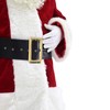 muyulin Men's Santa Claus Costume Adults Suit 7 Pcs, Deluxe