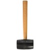 Kraft Tool DC809 Rubber Mallet, 24-Ounce, Black