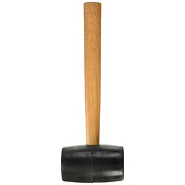 Kraft Tool DC809 Rubber Mallet, 24-Ounce, Black