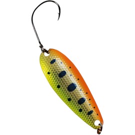 SEABUZZ Mini Barsch & Forellen Spoon BLAZE 3,5g 38mm Forellenköder & Barschköder mit Angelhaken - Blinker Forelle & Raubfisch Angeln Köder - Sport Fischköder - Kunstköder - Wobbler – Angelzubehör (07)