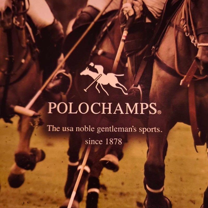 [POLO CHAMPS] ポロ チャンプス ブランド ワンタッチ ショート ネクタイ ユニセックス アクセサリー