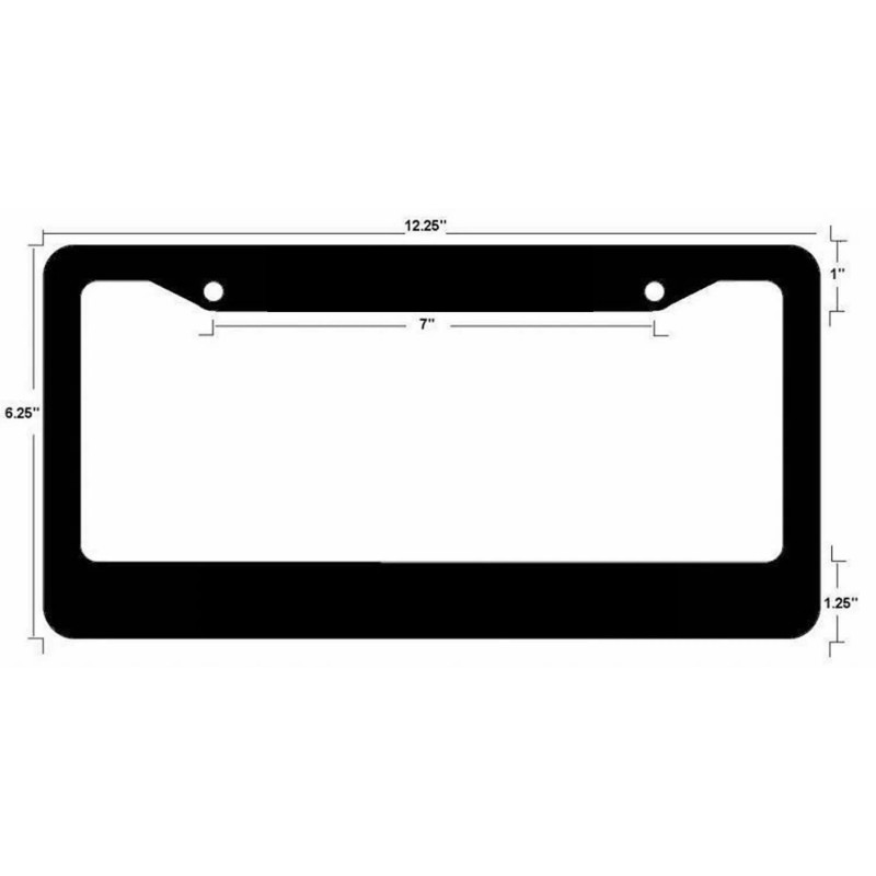 TheStickySide Haha / Why so Serious License Plate Frame -