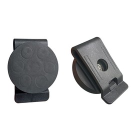 XXhailan 2Pcs Belt Magnetic Clips Heavy Duty Magnetic Tool Holder Magnet Belt Organizer for Nails Screws Screwdrivers Wrench Metal Accessories (Medium)