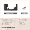 DBZZ Handcrafted Vintage Half-Wrap Camera Protector Genuine Leather Camera Case