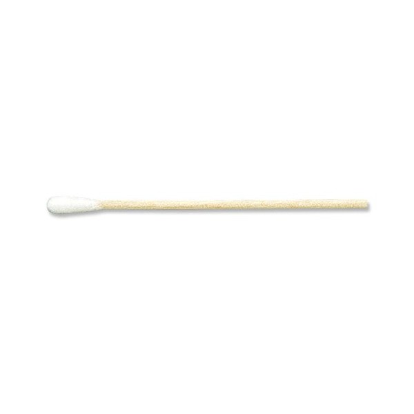 Puritan 803-WC-HOSPITAL Economy Cotton Swab, Regular Tip, Wood Shaft, 3in,
