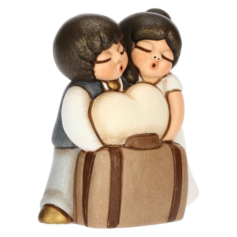 THUN, Wedding Favour for Bride and Groom Traveling with Heart